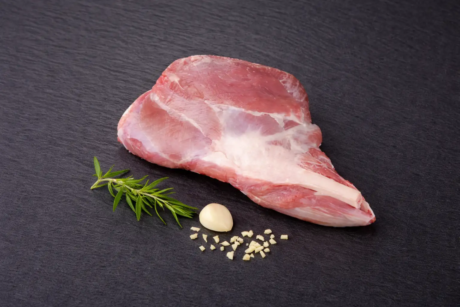 Gigot raccourci avec os
