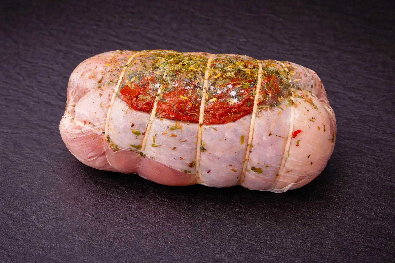 Ballotin de poulet tomates et