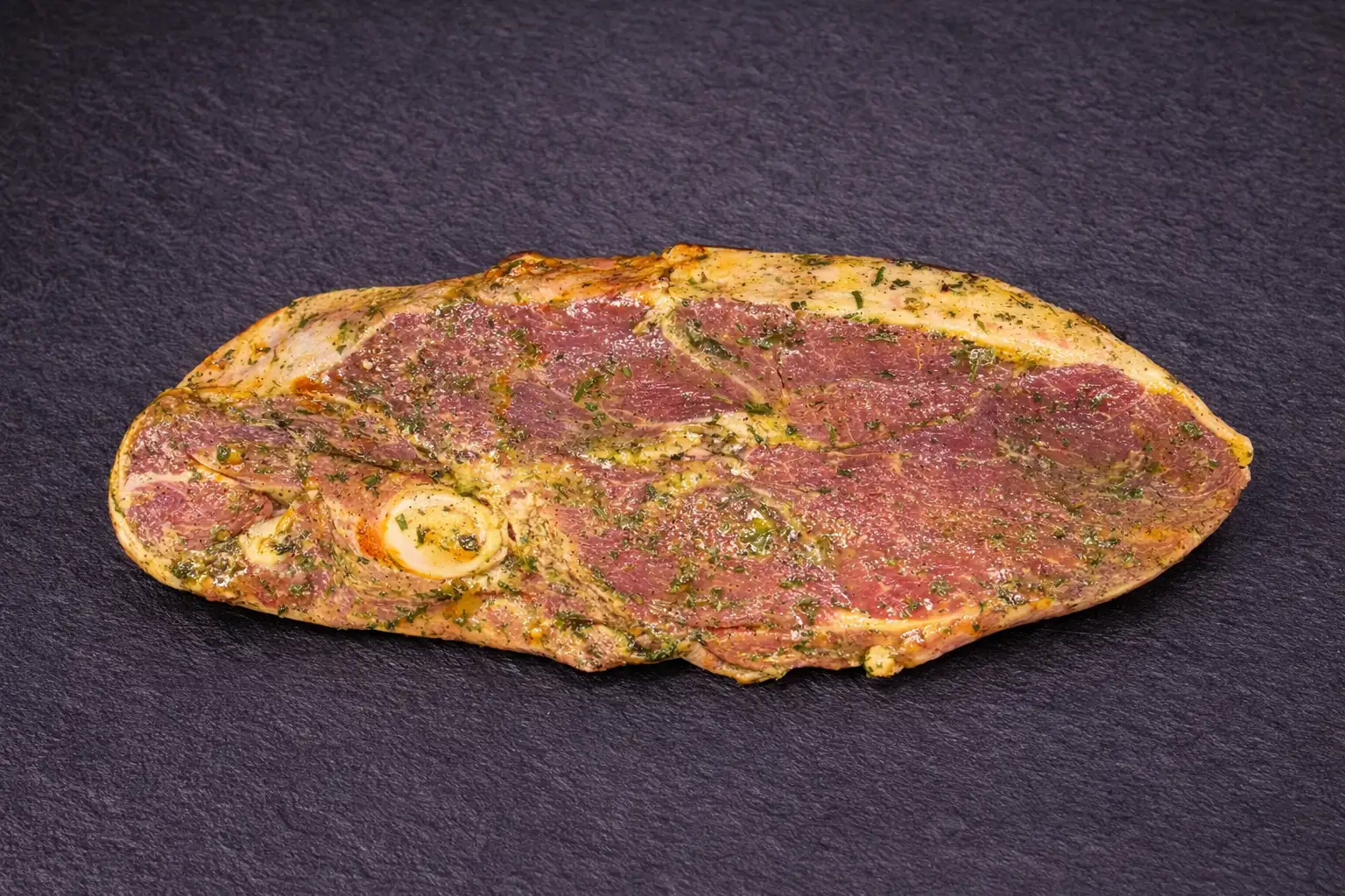 Tranche de gigot maître d’hôtel